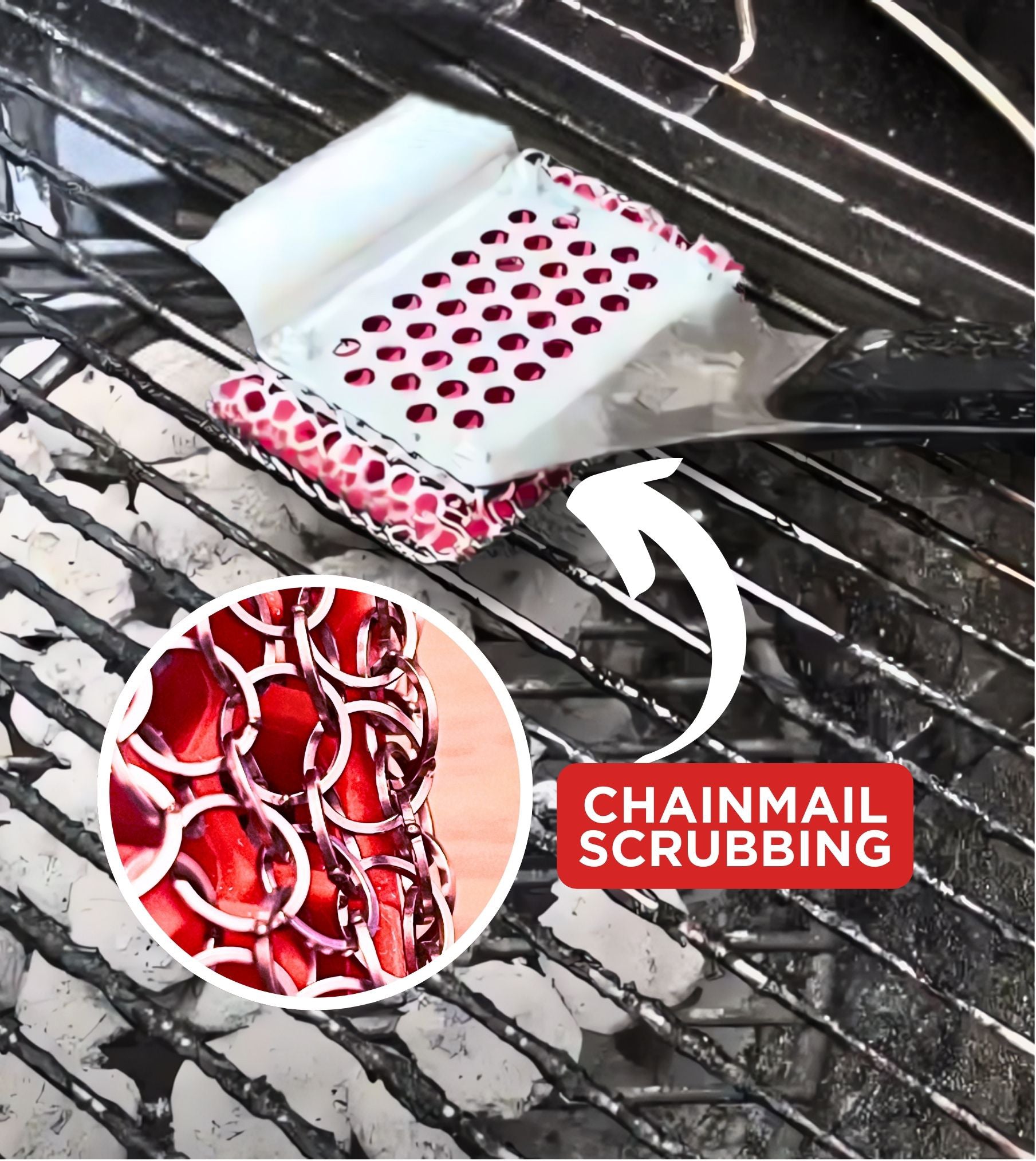 SteelCloth™ Chainmail Scrubbing